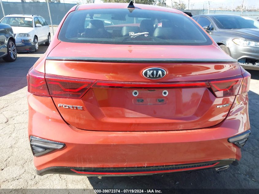 2020 Kia Forte Gt-Line VIN: 3KPF34AD8LE255453 Lot: 39872374