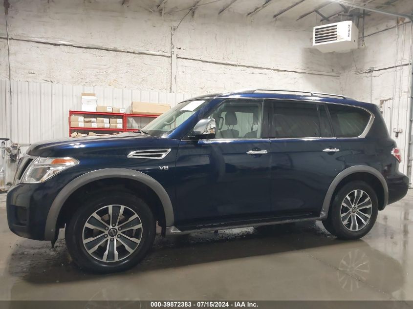 2020 Nissan Armada Sl 4Wd VIN: JN8AY2NC7L9620537 Lot: 39872383