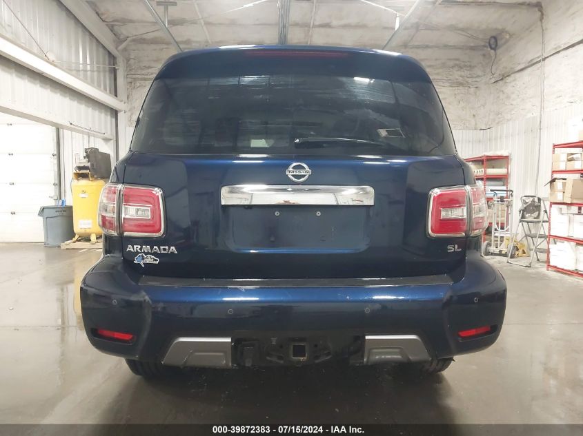 2020 Nissan Armada Sl 4Wd VIN: JN8AY2NC7L9620537 Lot: 39872383