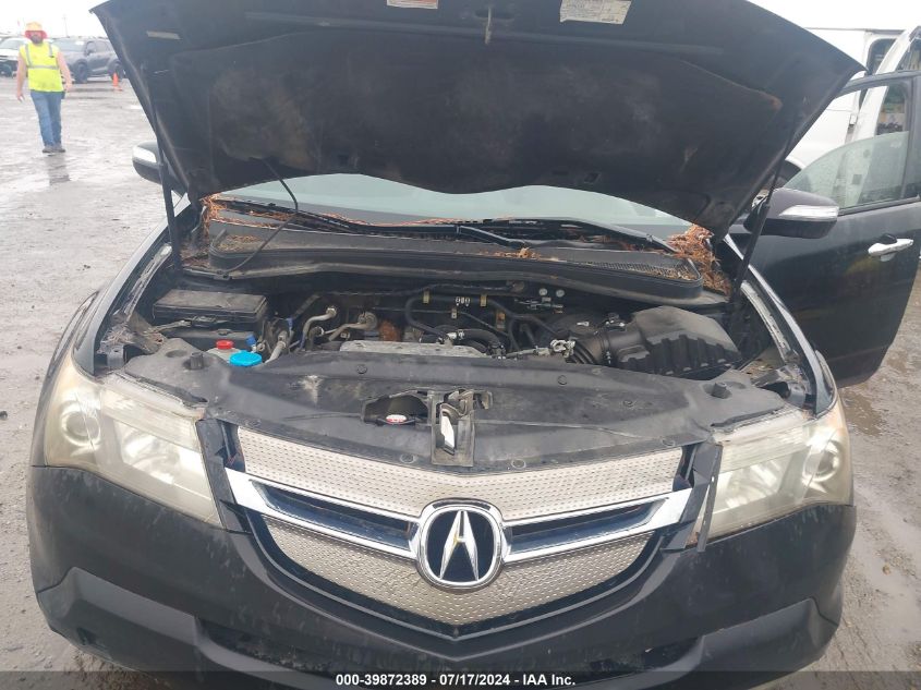 2007 Acura Mdx Sport Package VIN: 2HNYD28527H500552 Lot: 39872389