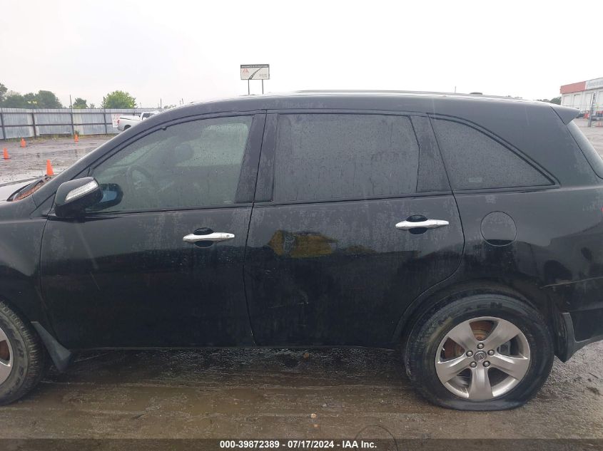 2007 Acura Mdx Sport Package VIN: 2HNYD28527H500552 Lot: 39872389