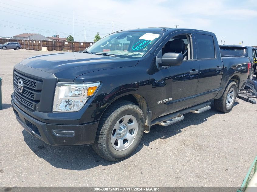 2021 Nissan Titan S VIN: 1N6AA1EC7MN529994 Lot: 39872401