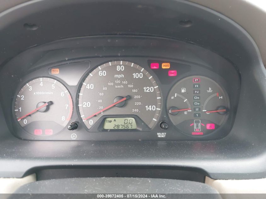 1HGCG22501A029850 | 2001 HONDA ACCORD