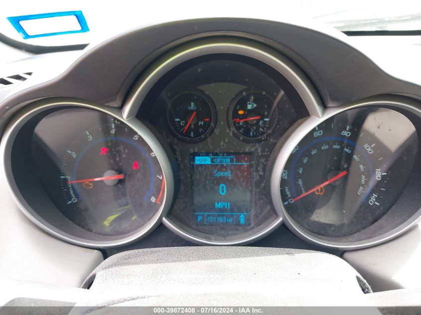 2013 Chevrolet Cruze Ls Auto VIN: 1G1PA5SH3D7325209 Lot: 39872408