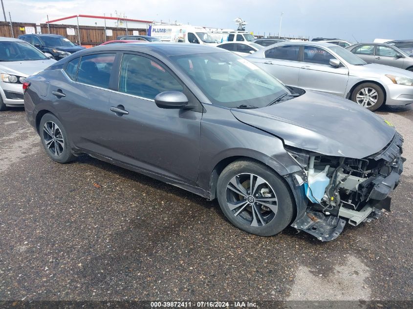 2021 Nissan Sentra Sv Xtronic Cvt VIN: 3N1AB8CV3MY285375 Lot: 39872411