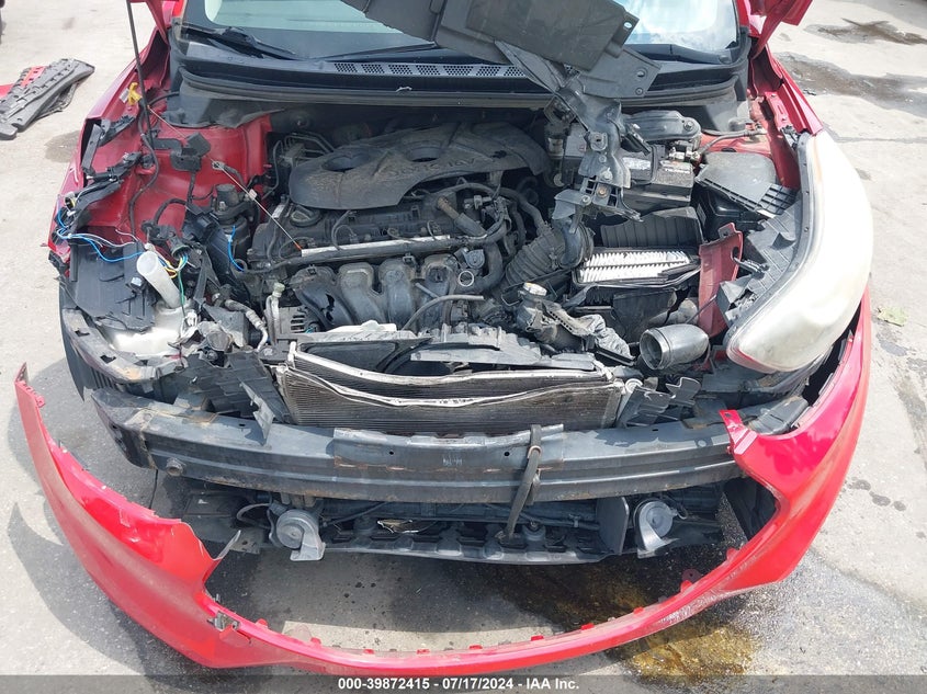 2013 Hyundai Elantra Gs VIN: KMHDH6AE0DU007449 Lot: 39872415