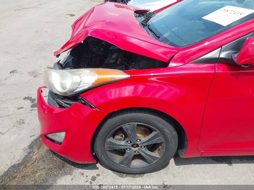 2013 Hyundai Elantra Gs VIN: KMHDH6AE0DU007449 Lot: 39872415