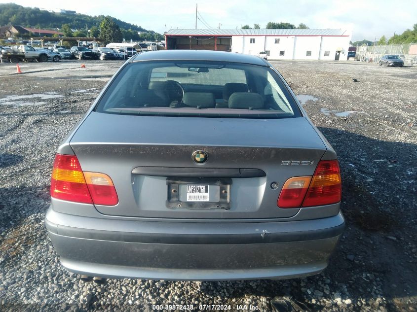 2004 BMW 325I I VIN: WBAET37424NJ46963 Lot: 39872438