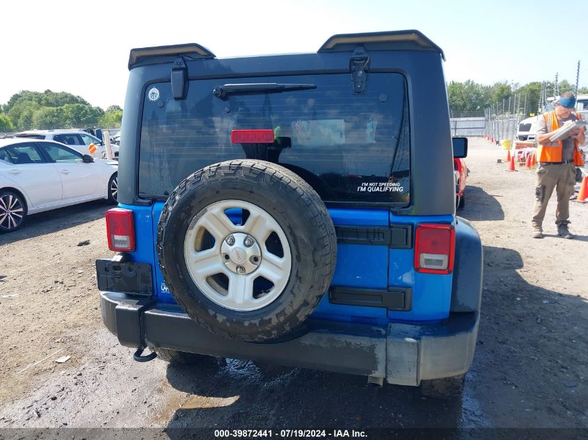 2016 JEEP WRANGLER UNLIMITED SPORT RHD - 1C4BJWKG0GL135023