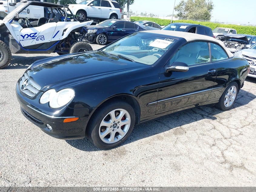 2004 Mercedes-Benz Clk 320 VIN: WDBTK65GX4T016239 Lot: 39872455