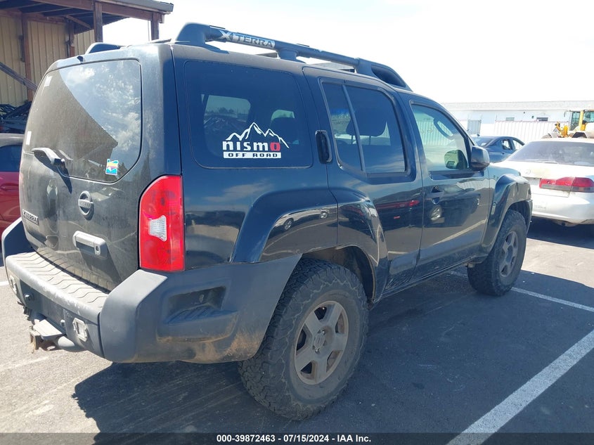 2005 Nissan Xterra S VIN: 5N1AN08W95C642815 Lot: 39872463