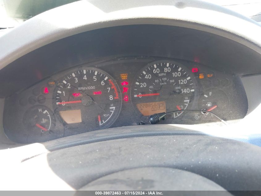 2005 Nissan Xterra S VIN: 5N1AN08W95C642815 Lot: 39872463