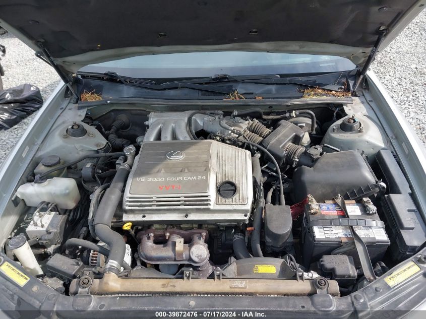 2000 Lexus Es 300 VIN: JT8BF28G5Y5096855 Lot: 39872476