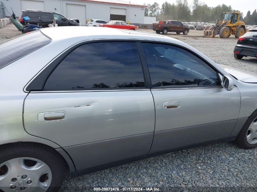 2000 Lexus Es 300 VIN: JT8BF28G5Y5096855 Lot: 39872476