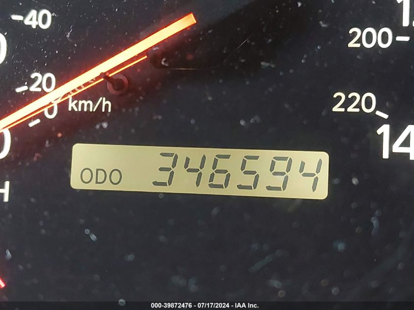 2000 Lexus Es 300 VIN: JT8BF28G5Y5096855 Lot: 39872476