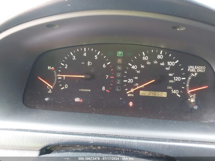 2000 Lexus Es 300 VIN: JT8BF28G5Y5096855 Lot: 39872476