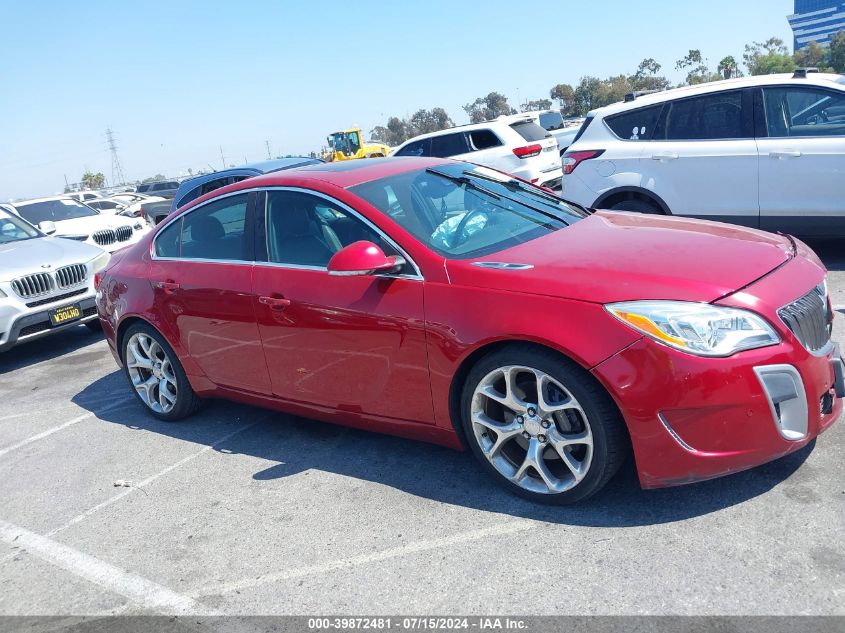 2015 Buick Regal Gs VIN: 2G4GT5GX5F9120893 Lot: 39872481