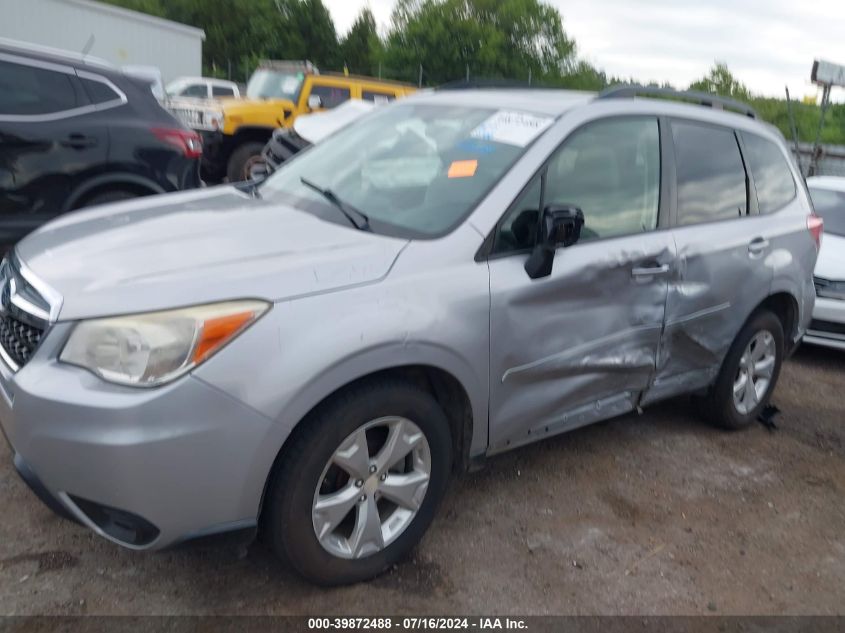 2014 Subaru Forester 2.5I Premium VIN: JF2SJADCXEH417376 Lot: 39872488