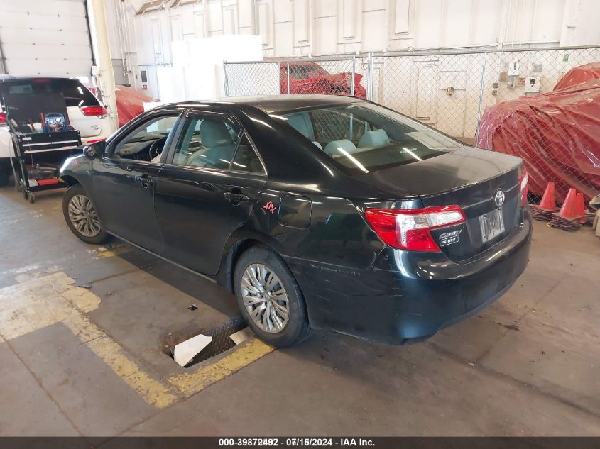 2012 Toyota Camry Le VIN: 4T4BF1FK7CR193199 Lot: 39872492