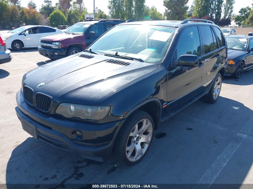 2001 BMW X5 3.0 VIN: WBAFA53551LM83199 Lot: 39872503