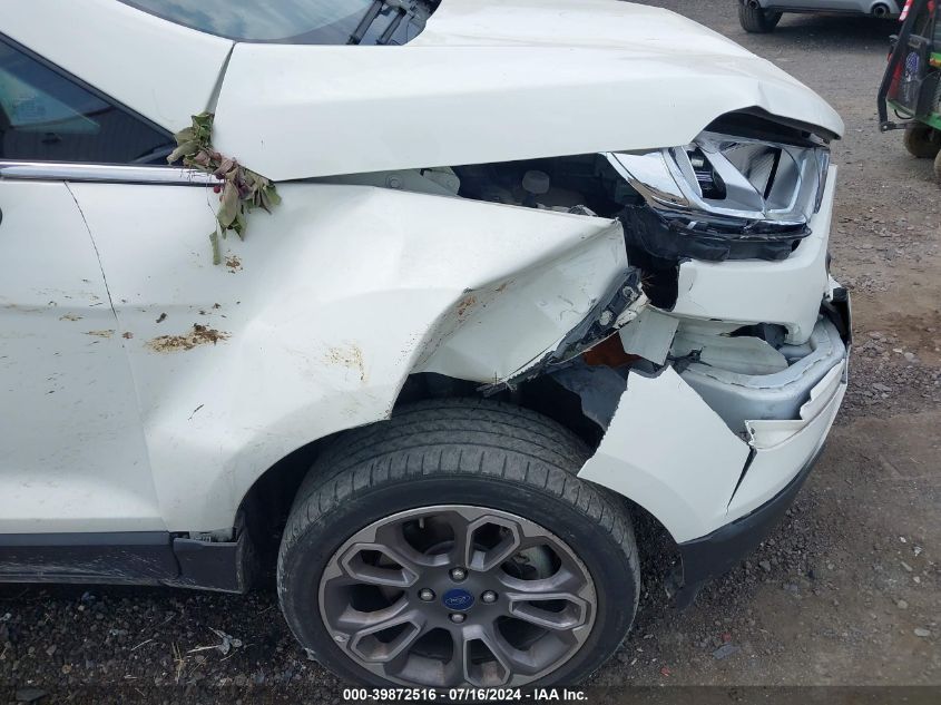 2020 Ford Ecosport Titanium VIN: MAJ6S3KL0LC344756 Lot: 39872516