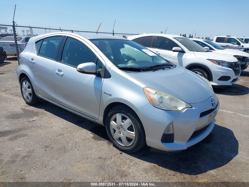 2012 Toyota Prius C Two VIN: JTDKDTB35C1500997 Lot: 39872531