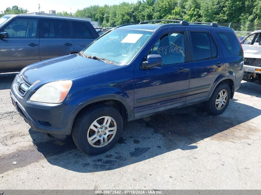 2004 Honda Cr-V Ex VIN: SHSRD78874U217012 Lot: 39872542