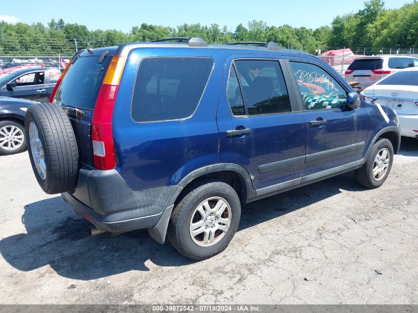 2004 Honda Cr-V Ex VIN: SHSRD78874U217012 Lot: 39872542