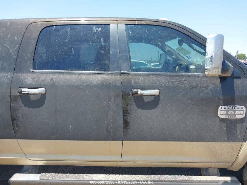 2013 Ram 3500 Longhorn VIN: 3C63RRNL2DG542753 Lot: 39872560