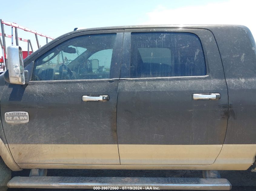 2013 Ram 3500 Longhorn VIN: 3C63RRNL2DG542753 Lot: 39872560