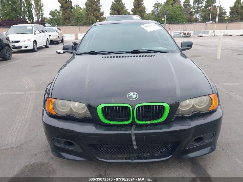 2000 BMW 323Ci Ci VIN: WBABM3340YJN80964 Lot: 39872570