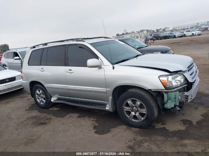 2004 Toyota Highlander VIN: JTEEP21A540044923 Lot: 39872577