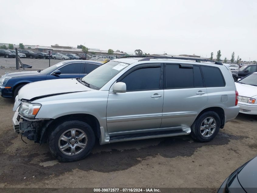 2004 Toyota Highlander VIN: JTEEP21A540044923 Lot: 39872577