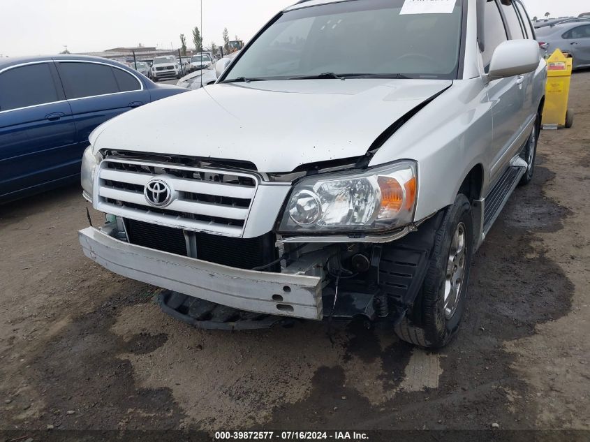 2004 Toyota Highlander VIN: JTEEP21A540044923 Lot: 39872577