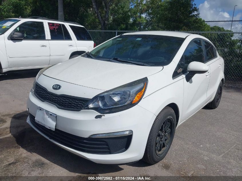 KNADM4A36G6624847 | 2016 KIA RIO