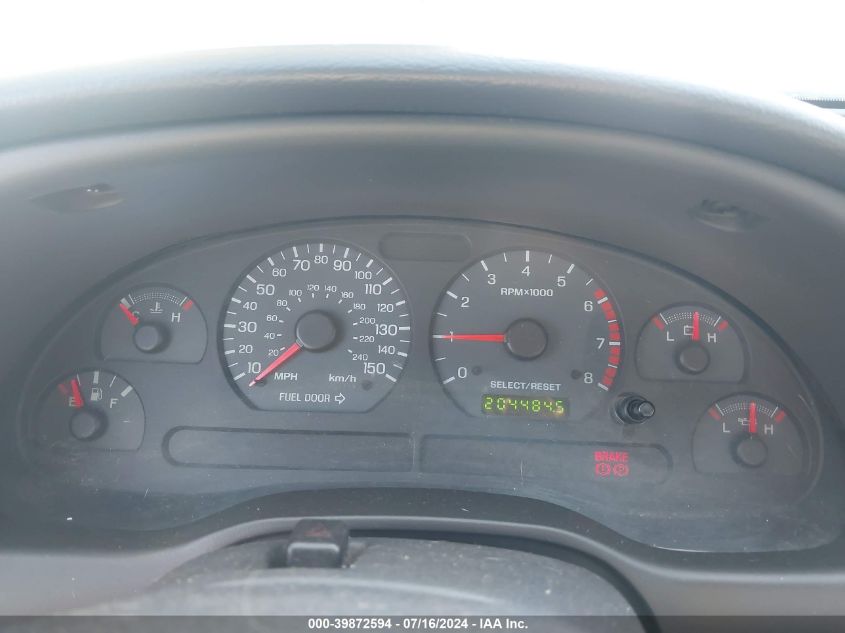 2003 Ford Mustang Gt VIN: 1FAFP42X33F451373 Lot: 39872594