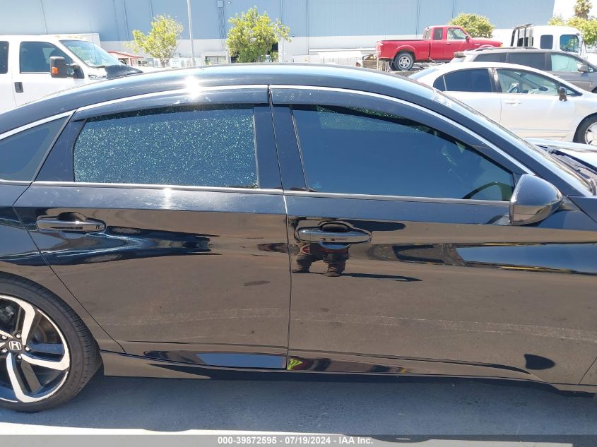 2022 Honda Accord Sport VIN: 1HGCV1F38NA073979 Lot: 39872595