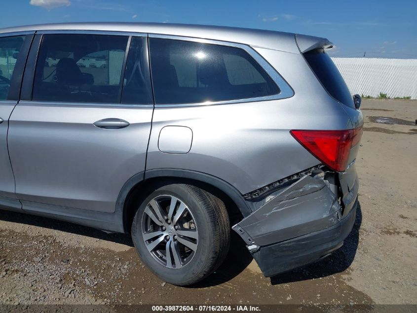 2016 Honda Pilot Ex VIN: 5FNYF6H30GB079068 Lot: 39872604