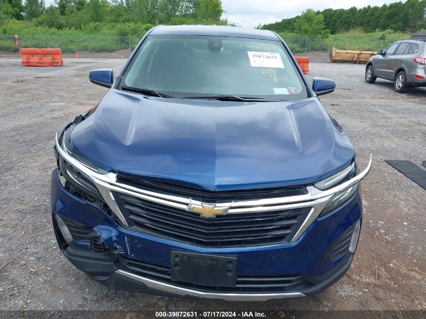 2022 Chevrolet Equinox Awd Lt VIN: 3GNAXUEV6NL278169 Lot: 39872631