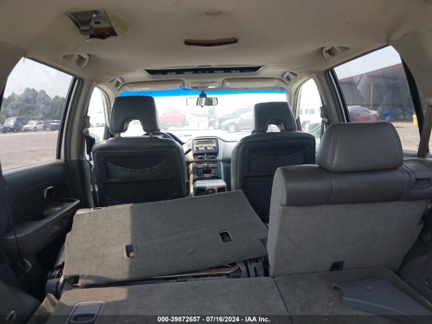 2007 Honda Pilot Ex-L VIN: 5FNYF285X7B001309 Lot: 39872657