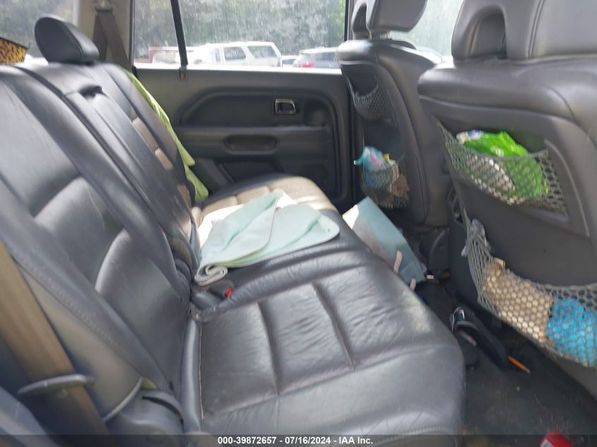 2007 Honda Pilot Ex-L VIN: 5FNYF285X7B001309 Lot: 39872657