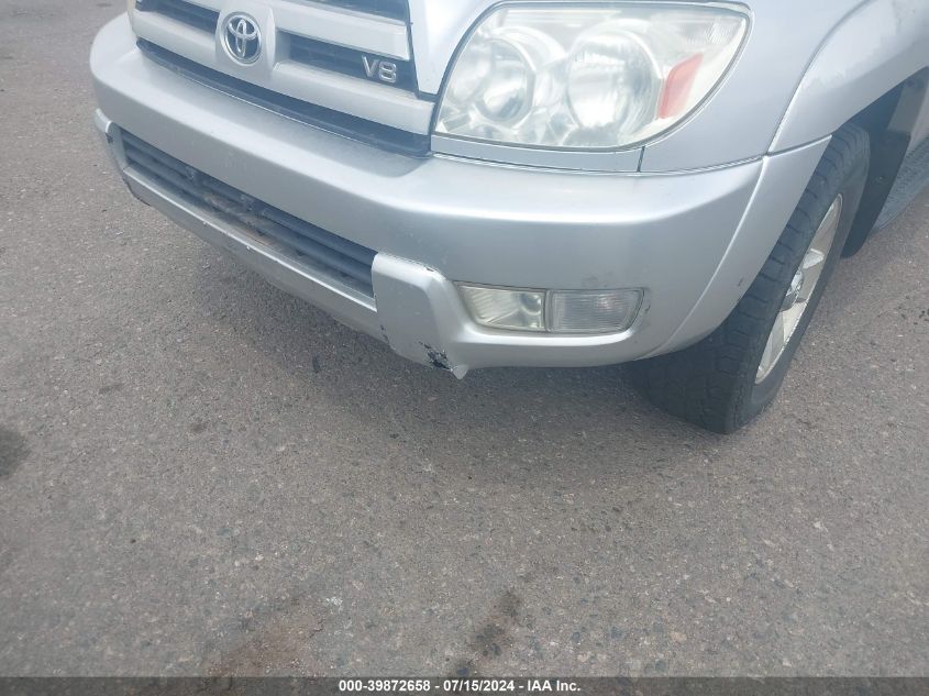 2005 Toyota 4Runner Limited V8 VIN: JTEBT17R358020581 Lot: 39872658