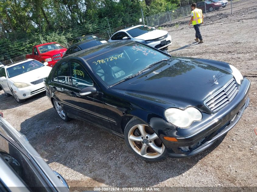 WDBRF52HX6F750760 | 2006 MERCEDES-BENZ C 230