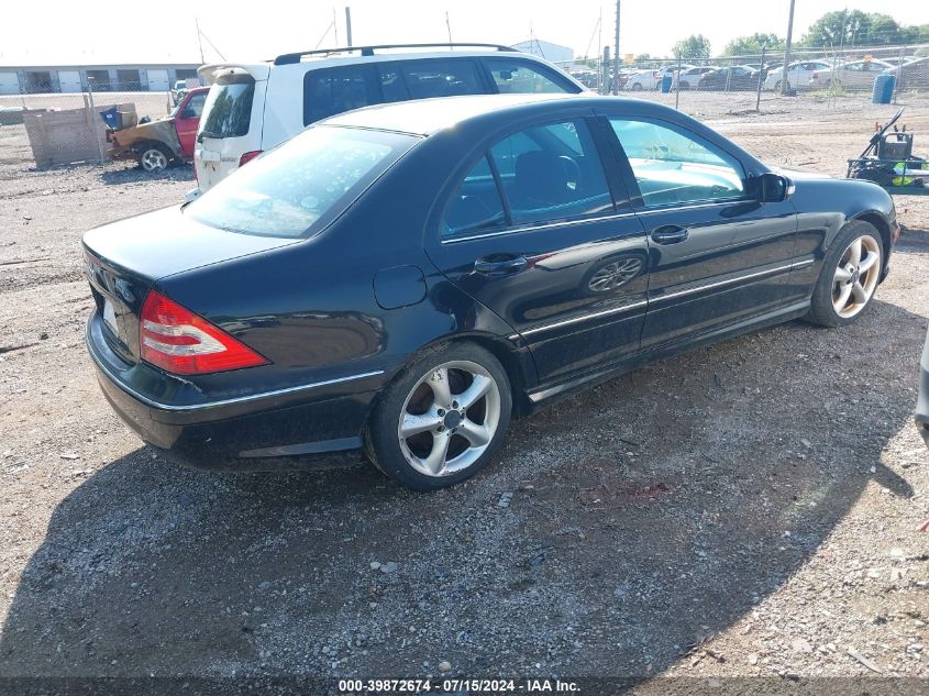 WDBRF52HX6F750760 | 2006 MERCEDES-BENZ C 230