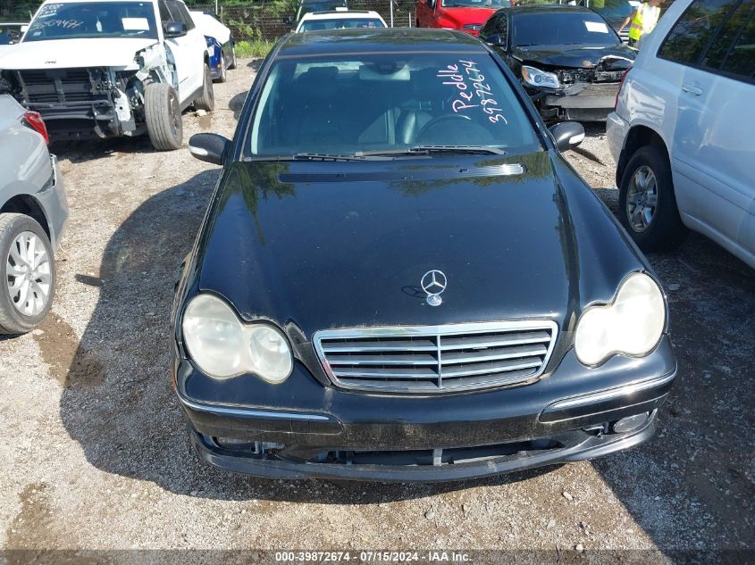 WDBRF52HX6F750760 | 2006 MERCEDES-BENZ C 230