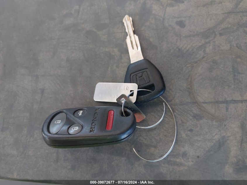 2000 Honda Accord Ex VIN: 1HGCG1658YA079314 Lot: 39872677