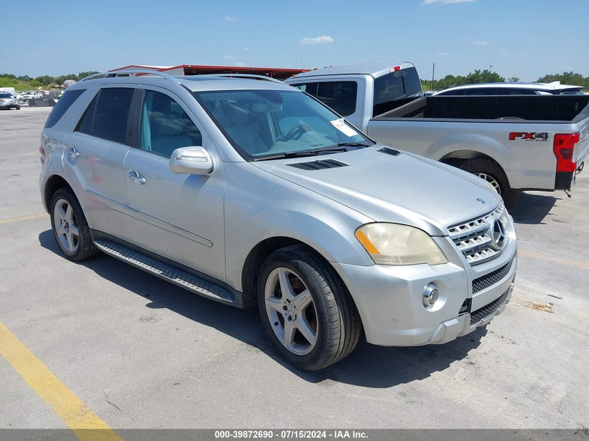 2009 Mercedes-Benz Ml 550 4Matic VIN: 4JGBB72E19A449324 Lot: 39872690