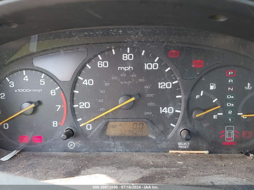 2000 Honda Accord 3.0 Ex VIN: 1HGCG1657YA069812 Lot: 39872698