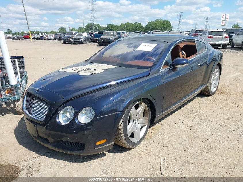 2005 Bentley Continental Gt VIN: SCBCR63W05C027231 Lot: 39872706