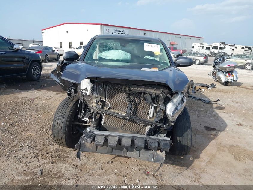 2020 Toyota Tacoma Sr VIN: 5TFAX5GN7LX168146 Lot: 39872745